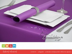 Běhoun na stůl- s teflonovou úpravou-BP20 fialový vřesový- 40x110cm