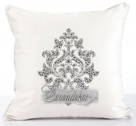 Dekorační polštář DAMASK krémový 45x45cm JCS6-povlak