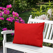 Zahradní polštář červený 70x50cm-434-10-99