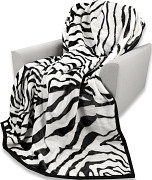 Deka huňatá Zebra 160/210cm