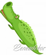 Samolepky Zvířátka- Krokodýl